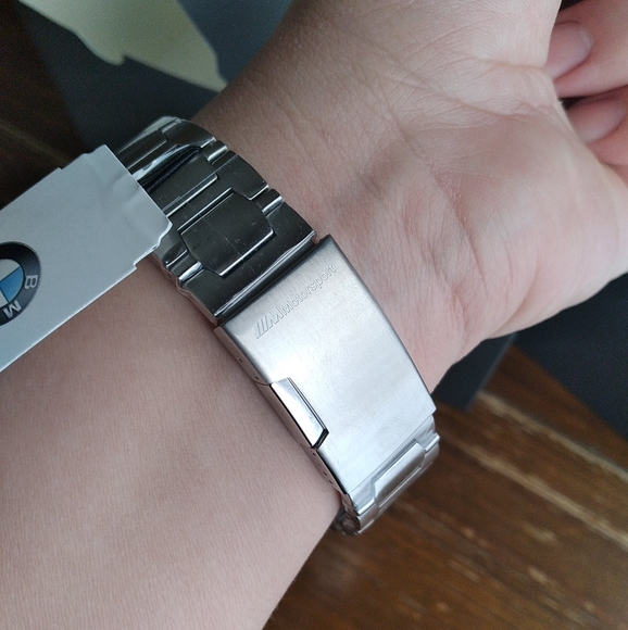 BMW MMotorsport silver Stainless steel men's watch - Picture 7 of 11